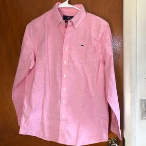 Vineyard Vines Long Sleeve Button Down Boys - 16